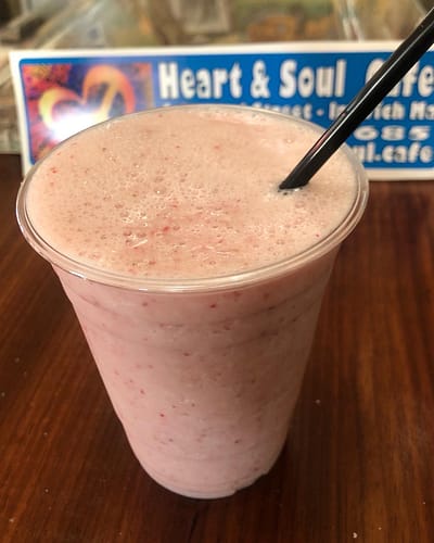strawberry smoothie